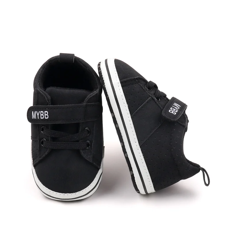 Autumn Spring Soft Sole Newborn Baby Boy Shoes Light Weight Anti-Slippery Suede Material Toddler Shoes for Boys details