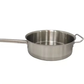 Supplies high-quality   factory directly  Stainless Steel Used Food Soup Pot Used Food Multi Purpose Cooking Utensils Sauce Pan