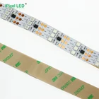 Rgb Led Light Led Rgb Strip Led Light 3 Raws High Brightness RGB LED Digital Strip Light 90leds/m