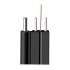 Cable Fiber Optical Flat FTTH Drop Cable 1 2 4 Core G657A1 Fiber Optical Cable