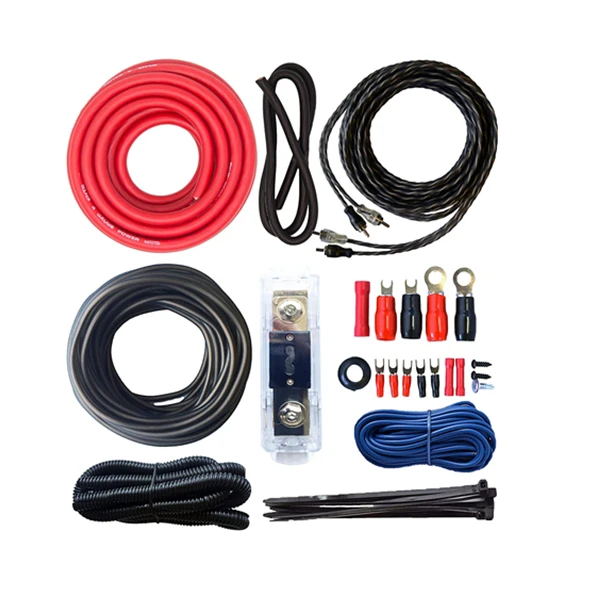 Car Audio Cable 8 Gauge Amp Wiring Kit 