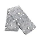 Stars Scarf Scarf For Winter Custom Luminous Stars Plush Neck Warm Scarf For Winter