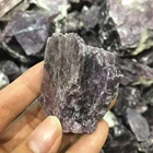 Rough Stone Wholesale Natural Rough Lepidolite Ziyun Mother Crystal Stone