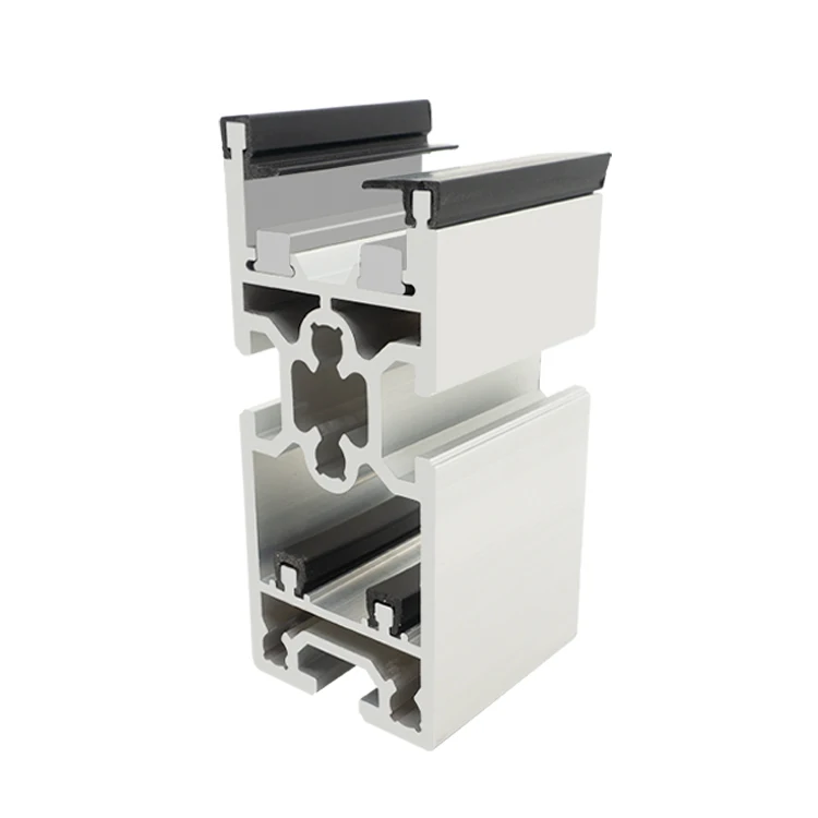 45105 Single Speed Chain Extruded Industrial Aluminum Profile 08BS Assembly Line Track Synchronous Conveyor Belt supplier