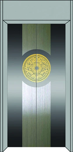 SUS 304 Spiegel 8k Farbe geätzte Edelstahlplatte Wandverkleidung Decken Aufzug Tür 9