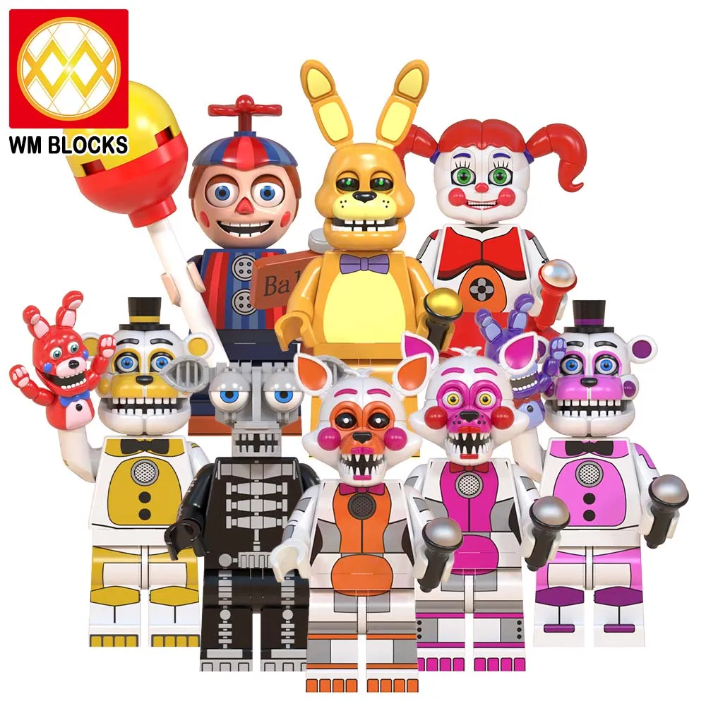 five nights at freddy's building blocks