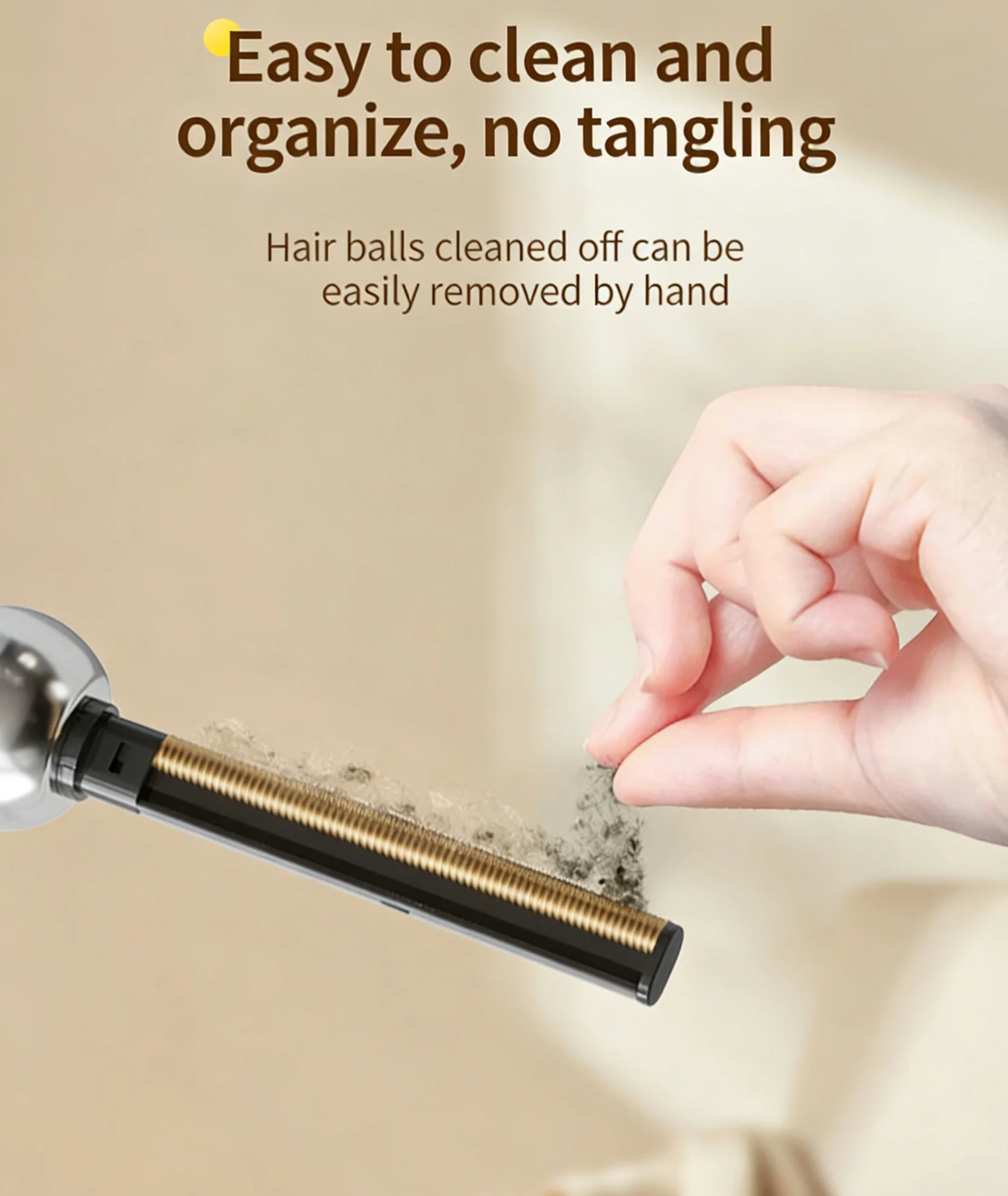 New 2in1 Portable Pet Hair Remover Roller Washable Reusable With Scraper for Cleaning Clothes Sofa Pet Hair factory