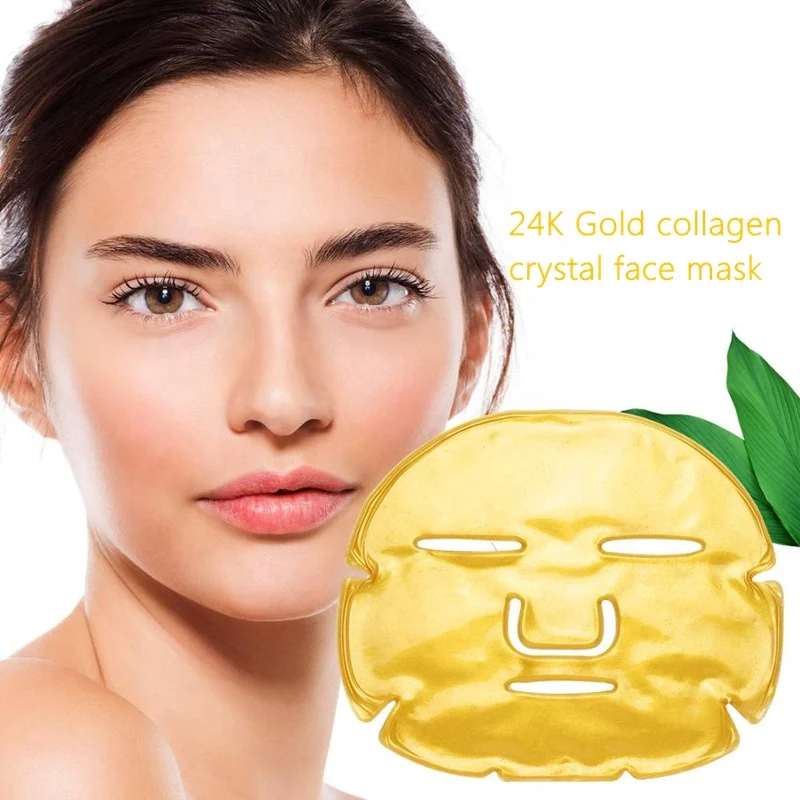 Amazon Hot Selling FDA  24K Golden Face Sheet Mask OEM Collagen Crystal Facial Mask (1).jpg