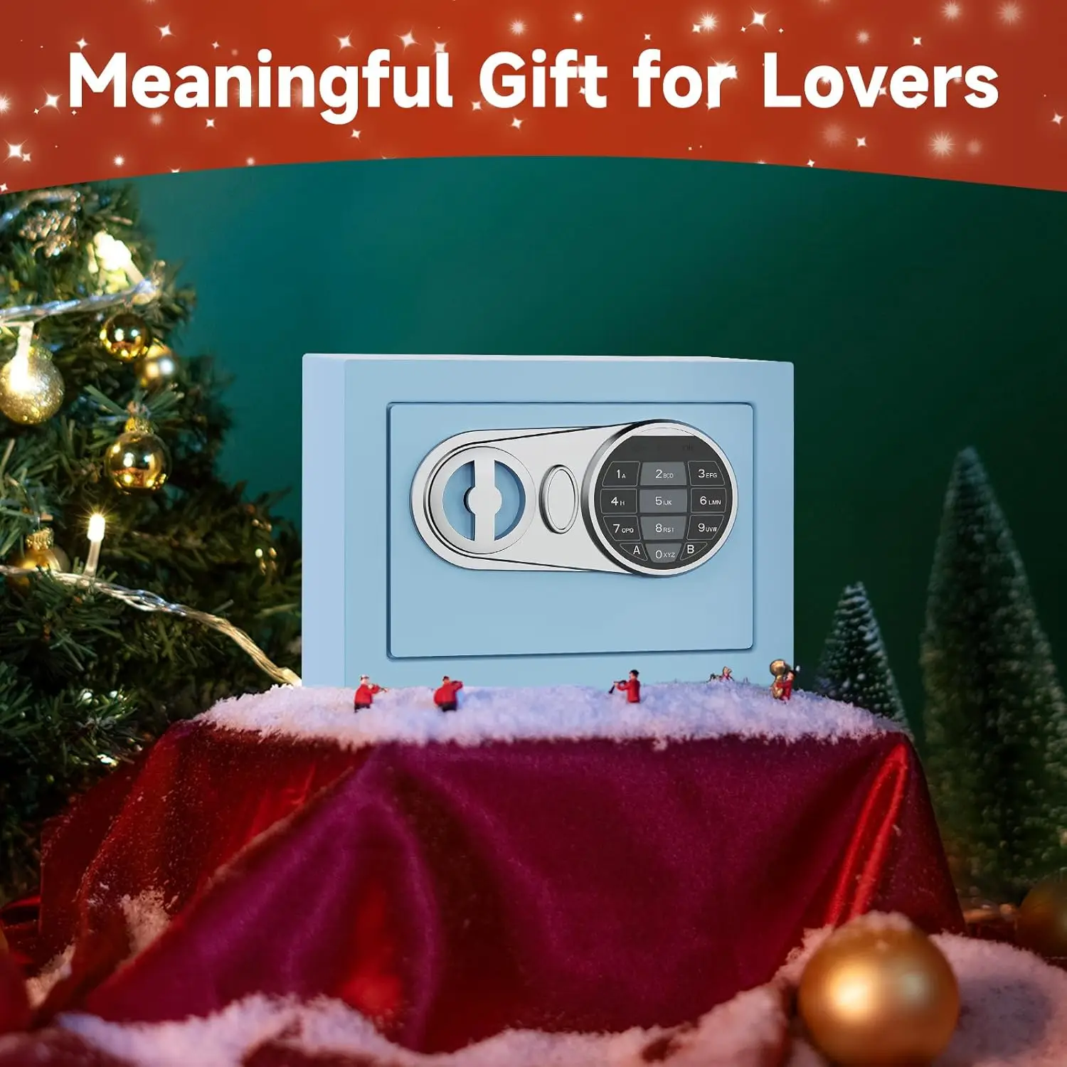 CEQSAFE Factory Price Custom Mini Money Digital Electronic Lock Safe Box Home Mini Money Safe Box supplier