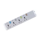 Extension Extension Board 4 Power Strips Electrical Socket Board Extension Colorful Cord