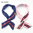 Print Scarf Printed Scarf Custom Print Girl Handbag Handle Wrap Ribbon Headbands Scarf Hair Tie