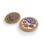 Eagle 2020 Hotselling New Design Custom Eagle Golden Silver Donald Trump Commemorative Coin