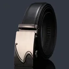 Belt Cowhide Automatic Buckle Genuine Leather Belt