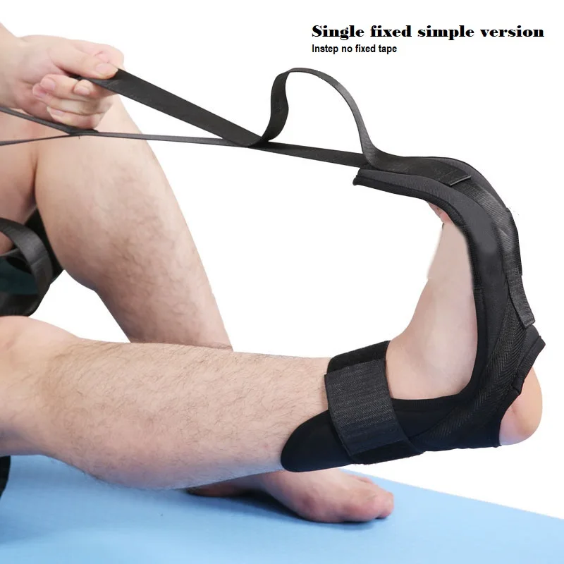110cm Yoga Ligament Stretching Belt Plantar Leg Training Foot Ankle Joint K4X5 