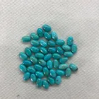 Gems Wholesale Cheap Round Cabs Facet Synthetic Turquoise Stone Gems Loose Gemstone Cabochon Beads For Jewelry