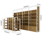 Single Shop Single Double Side Retail Shelves For Shop Display/ Display Shelves