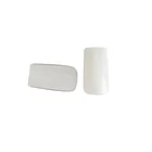 Oval Manicure 500 Pieces Box Full Nail Nail Transparent Natural Color Oval Patch White