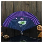 Family Handicraft Family Display Exquisite Handicraft High Grade Beautiful Spray Painting Fan