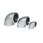 Galvanized Iron Elbow Galvanized Malleable Iron Pipe Fitting 90 Degree Elbow