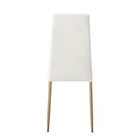 Table Seats Hot New Products Metal Legs Glass Dining Table 6 Seats Dining Room Furniture