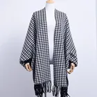 Cape 2021 Wholesale Winter Viscose Sleeves Beautiful Colourful Ladies Cape Shawl