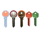Key Keys Aluminum Key Blank UL050 For Locksmith Supply Brass Steel Blank Keys Precut Key Color Head