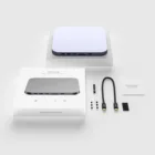 Usb Docking Station Usb MC25 Silver For Hub Mac Mini 2020 HDD Enclosure USB DOCKING STATION