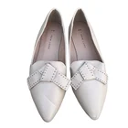 Ladies Flat Shoes Wholesale Customized Good Quality Ladies Mature Casual Office Soft Non Slip PU Flat Shoes