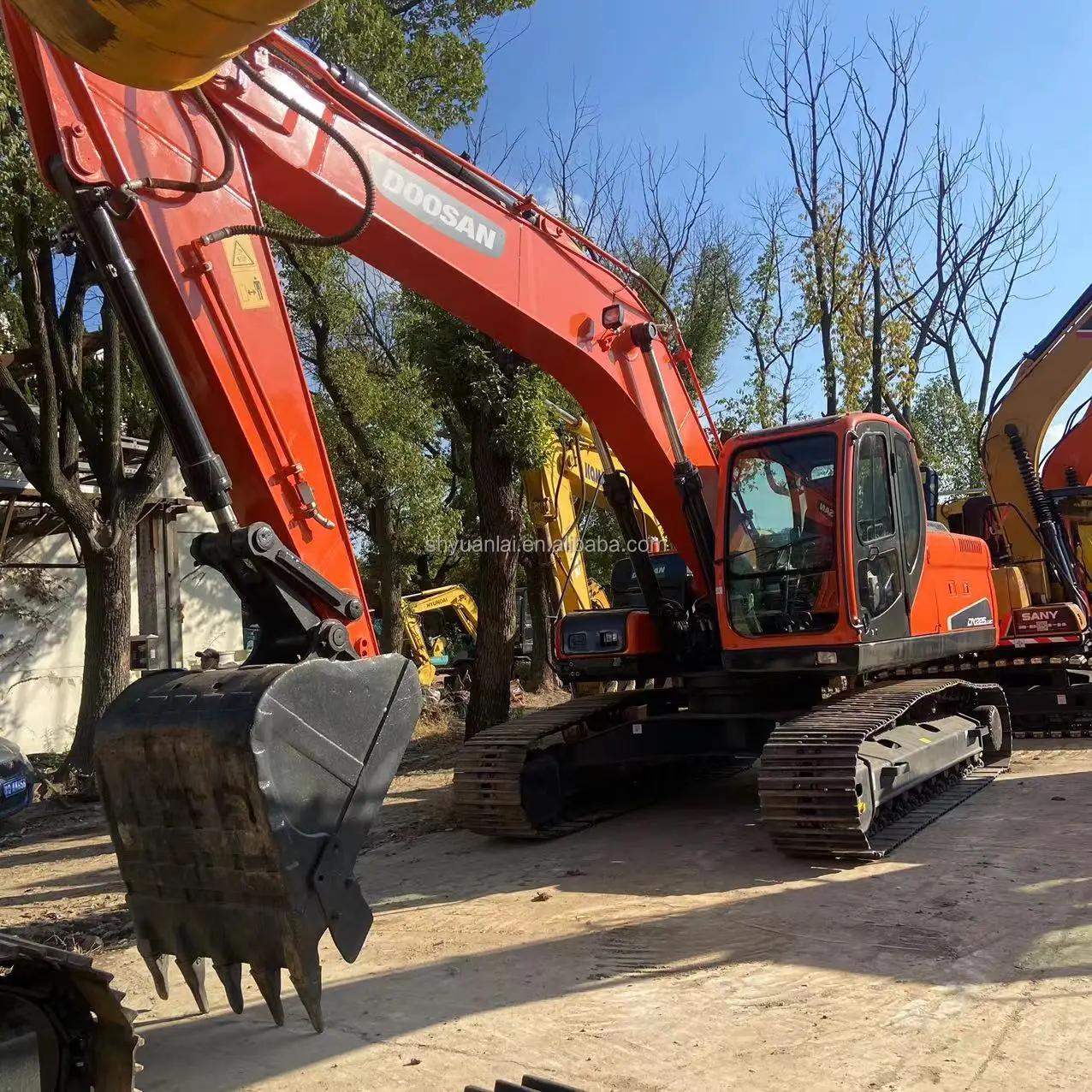 Used Doosan Dh 225lc 7 Excavatorkorean Second Hand Excavator Brand