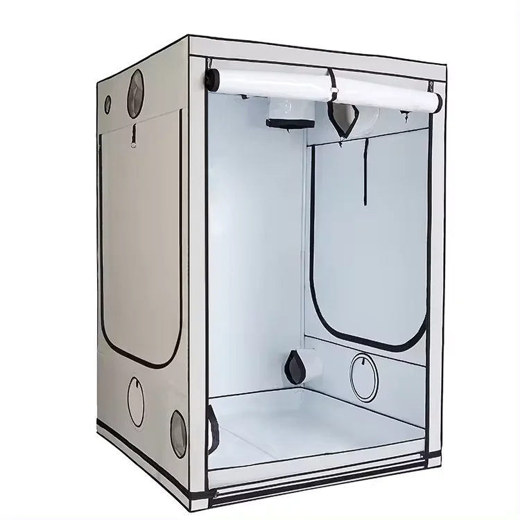 Indoor Hydroponics 600d 1680d Mylar Fabric White Liner 80x80x160cm Grow Zelt Growbox Grow Box Grow Tent for Plant Growth