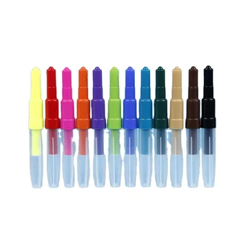 Factory wholesale2021 hot-selling multi-color blow pen for kids and office writing and promotion gifts