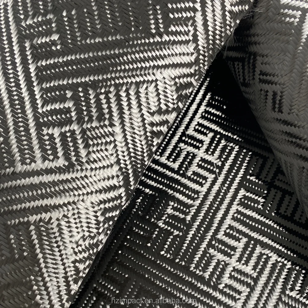 240gsm Jacquard Weave Pattern Carbon Fiber Fabric 3K Product 240gsm Jacquard Weave Pattern Carbon Fiber Fabric 3K Product