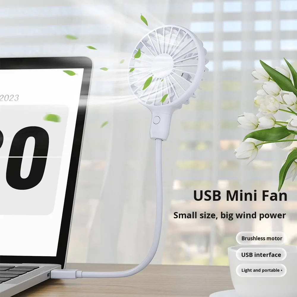 Usb Mini Fan, Plastic, Dc 5v - detail 2