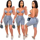 Women's Jeans D 2021 New Summer Limited Women's Hot Sale Stretch Jeans Personalized Zipper Bikini Suit