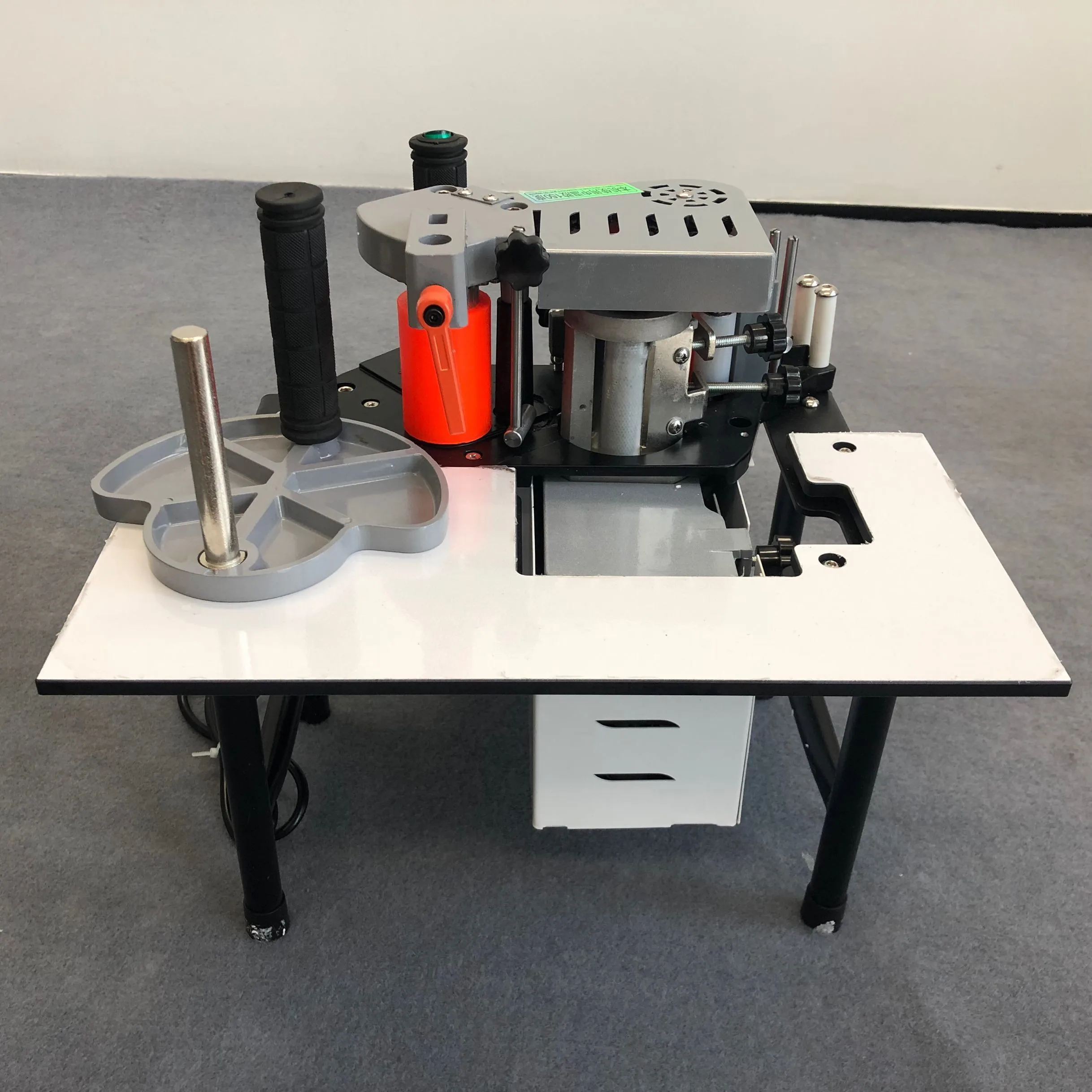 Manual Edge Banding Machine Double Side Gluing Portable Edge Bander