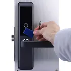 Lock With Door Lock For Door Tuya House Smart Card Key Lock With Fingerprint For Main Door I1W