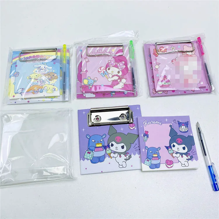 MB3 Cartoon Medium Notebook Sanrio Kurimo Kawaii Portable Notebook My Melody Cinnamoroll Notepad For Students Gift