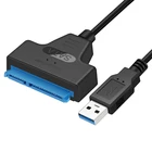Sata Dongguan Guangying For 2.5" External HDD SSD Hard Drive Disk USB 3.0 To SATA 22 Pin Adapter Cable