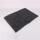 Bath Mat Soft Luxury Cute Chenille Bath Mat Carpet Set