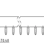 Female Header Single/Dual Row Straight Sip/Dip Type