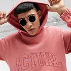 Hoodies Wholesale Streetwear Plain Pullover Custom Embroidered Cut And Sew Hoodies Manufacturer