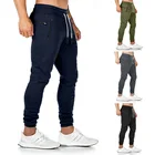 Sport Factory Price Body Building Jogger Slim Zipper Pockets Mens Sport Pants
