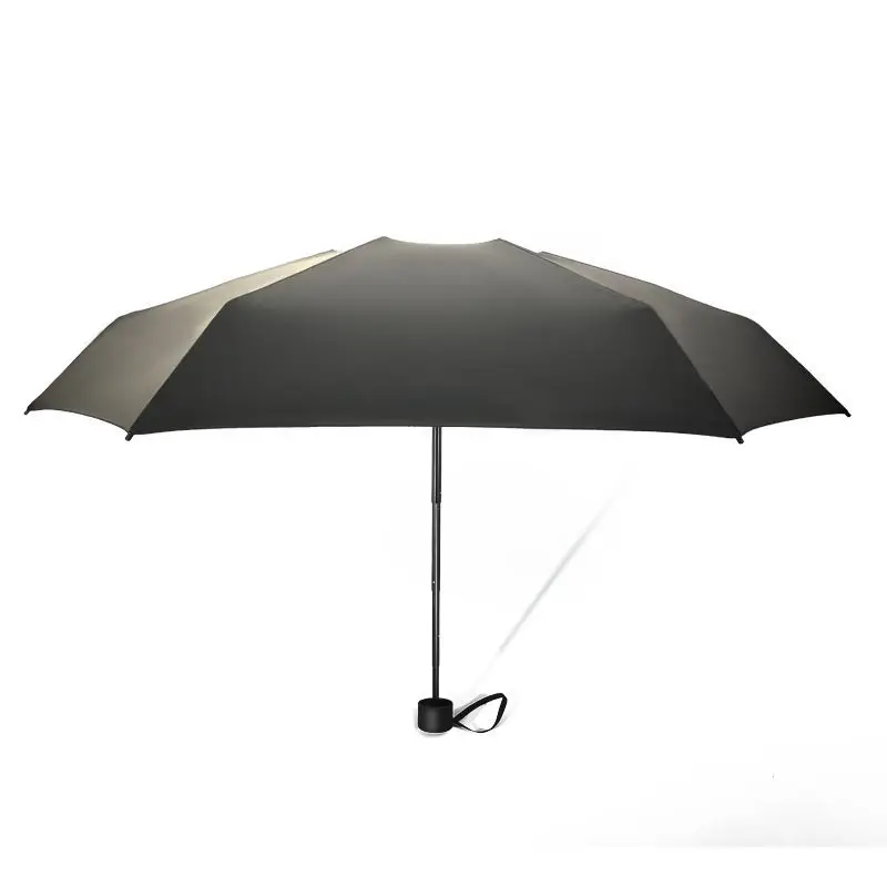 DD1211  Customized Portable Lightweight Umbrellas Windproof Sun Rain Anti-UV Protection Parasol Under Canopy Print Umbrella