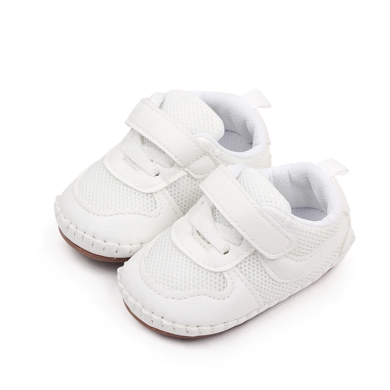 Spring and Autumn New Baby Striped Soft Sole Toddler Shoes Breathable Mesh Surface Infants Shoes details