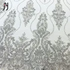 Colors Wedding Handmade Sequins Embroidery Beaded French Net Lace Many Colors Available For Wedding Dress