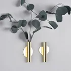 Decoration 2021 Nordic Style Wall Hanging Metal Vase Decoration For Home Accessories Decor