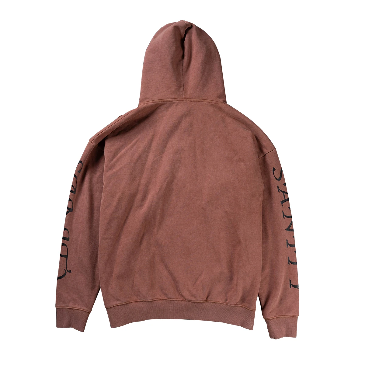 product 400gsm vintage acid wash mens zipper up hoodie oversized heavyweight hoodie manufacturers screen printing and distress design-3