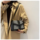 Popular 2021 Female Woolen Messenger Bag Brand Designer Popular Design Bags Pu Women Crossbody Handbags