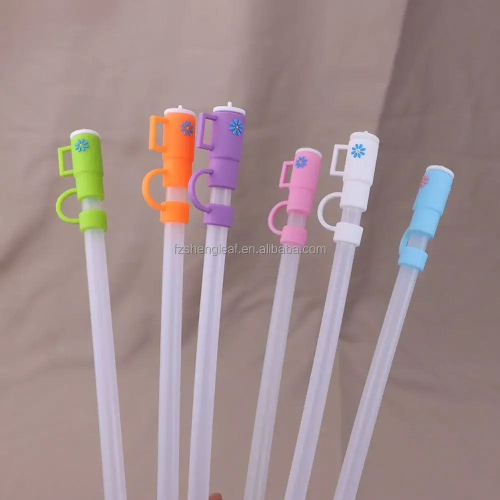 product custom eco friendly reusable silicone straws bar accessories with bow design-9