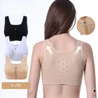 Bra Seamless Custom Zipper Sports Bra Top Fitness Yoga Bralette Sports Bra Women